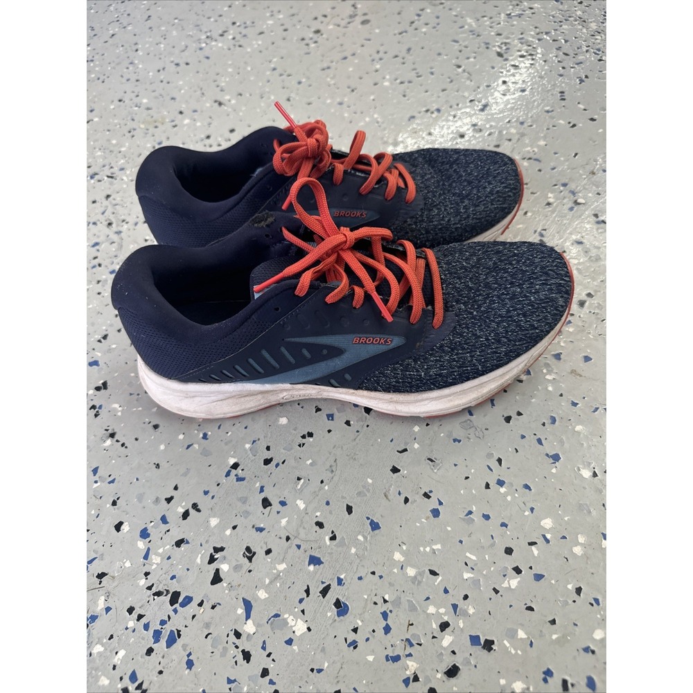 Women's 11 B  - Brooks Range 2 Blue Orange Shoes Sneakers‎ RHS3380 120362 1B